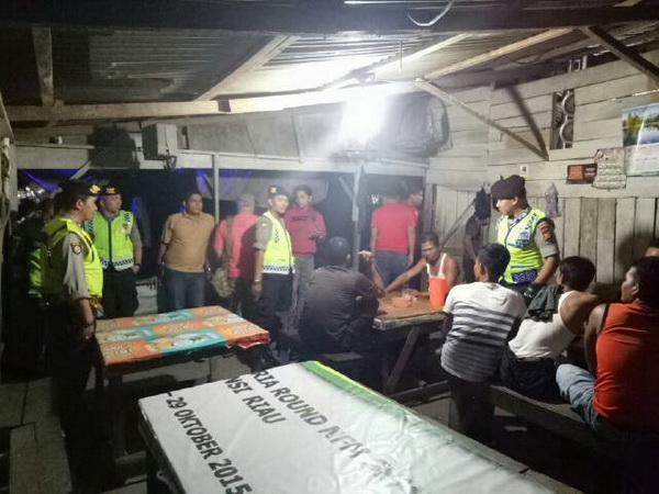 Gelar Operasi Cipkon, Polresta Pekanbaru Sasar Kedia Tuak